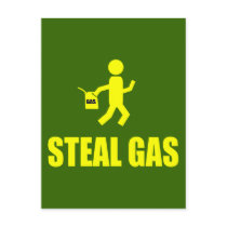 Steal Gas postcards by funoriginals Steal Gas postcards