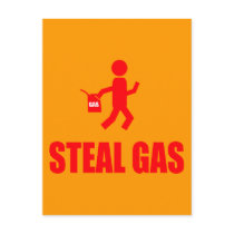 Steal Gas postcards by funoriginals Steal Gas postcards