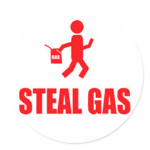 Steal Gas stickers by funoriginals Steal Gas stickers