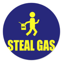 Steal Gas Stickers