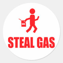 Steal Gas stickers
