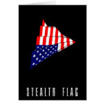 Stealth Flag Greeting Cards