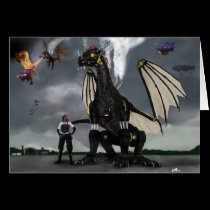 Steam Dragon Wars Card cards