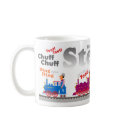 Steam Engine Mug by jerryjindrich Steam Engine Mug