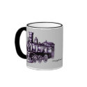 Steam engine mug design