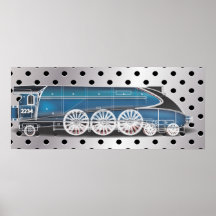Steam Engine Poster