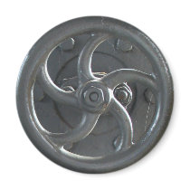 Steam Engine Pressure Wheel Fridge Magnet