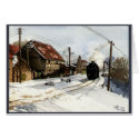 Steam Engine Winter Dream cards