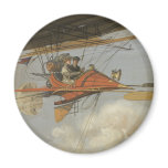 Steam Flyer Fridge Magnet