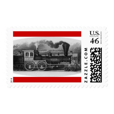 Steam Locomotive Postage