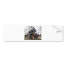 Steam locomotive train bumper stickers