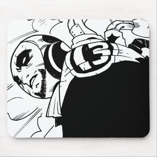 "Steam Man" Mouse Pad