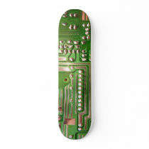 Steam Punk - Circuits 6 Custom Skate Board