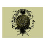 Steam punk Cog Design Postcard