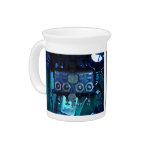Steam regulator in locomotive beverage pitcher