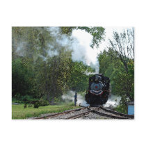 Steam Show Postcard by nedell Steam Show Postcard