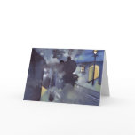 (STEAM TRAIN) GREETING CARD