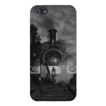 Steam Train Case Savvy iPhone 5 Glossy Finish Case iPhone 5 Covers