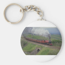 Steam train key chains