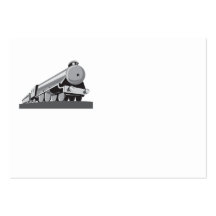 Steam Train Locomotive Retro Business Card