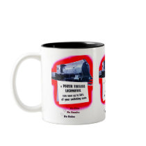 Steam Train Locomotives by  H.K. Porter Co. 1943 mugs