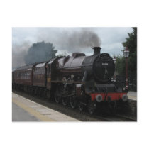 Steam train - Postcard