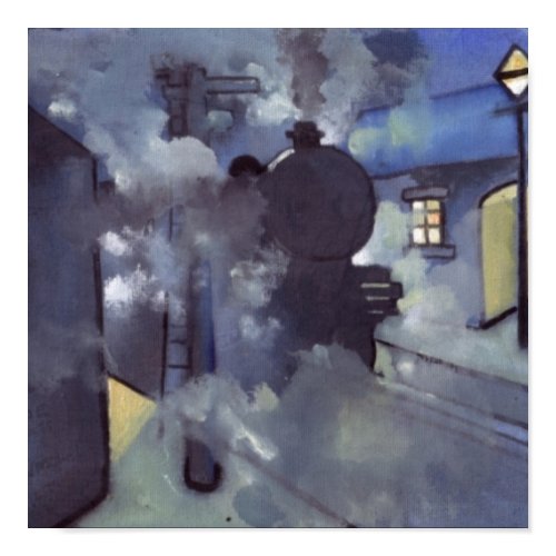 STEAM TRAIN print