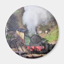 STEAM TRAINS UK FRIDGE MAGNETS