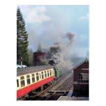 STEAM TRAINS UK POSTCARDS