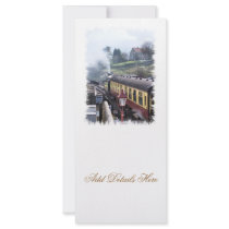 STEAM TRAINS UK CUSTOM RACK CARD