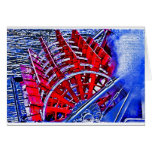 Steamboat Paddle Wheel Cards