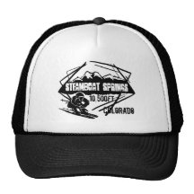 Steamboat Springs ski elevation logo hat