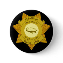 Steamcon Party Button by steamcon Steamcon Party Button