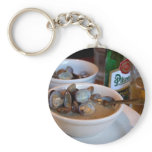 Steamed Baby Clams Key Chains