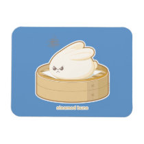 Steamed Buns Flexible Magnets