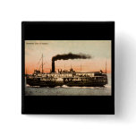 Steamer City of Alpena Button