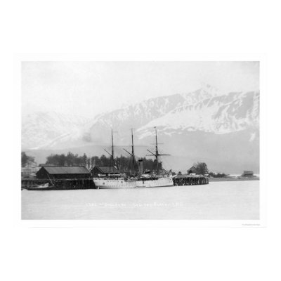 Steamer Docked in Seward, Alaska 1916 Poster by lc_alaska