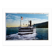 Steamer "Horicon", Lake George, New York Postcard