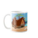 Steamer Lane Retro Tiki mugs by steamerlane Steamer Lane Retro Tiki mugs