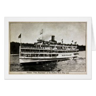 Steamer Peter Stuyvesant - Vintage Postcard card