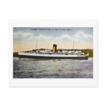 Steamer "Princess Helene" St. John- Digby Service Post Cards