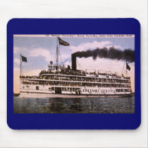 Steamer "Put-in-Bay", Detroit. Mouse Pad