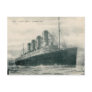 Steamer SS Lusitania Post Cards