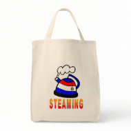 Steaming Teapot - Tea Party bag