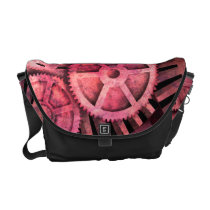 Steampink Steampunk Gears Commuter Bags