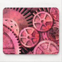 Steampink Steampunk Gears Mousepads