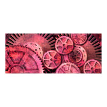 Steampink Steampunk Gears Poster