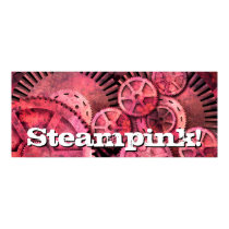 Steampink Steampunk Gears Posters