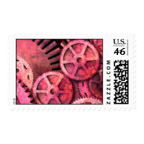 Steampink Steampunk Gears Stamp