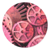 Steampink Steampunk Gears Stickers